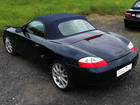 1) Porsche 911/996-Verdeckbezug mit RENOLIT Flexglas
