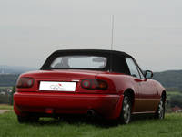 CK-Cabrio, Mazda MX5 NA NB Style Verdeck 1989 - 1998, Jaguar Verdecke, Persenning CK-Cabrio, RENOLIT Flexglas
