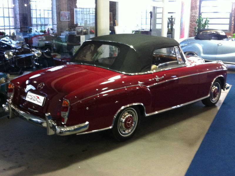 Mercedes ponton cabrio #4