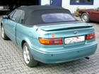 2) Toyota Paseo Verdeck 1996 - 1999: Einteiliges Akustik-Luxus-Verdeck mit seitlichen Regenrinnen von CK-Cabrio