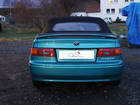 2) Toyota Paseo Verdeck 1996 - 1999: Einteiliges Akustik-Luxus-Verdeck mit seitlichen Regenrinnen von CK-Cabrio