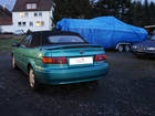 2) Toyota Paseo Verdeck 1996 - 1999: Einteiliges Akustik-Luxus-Verdeck mit seitlichen Regenrinnen von CK-Cabrio
