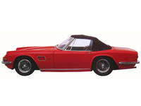 AC Cobra 427/428 Convertible Verdeck 1965 - 1973, CK-Cabrio Eigenentwicklung, Akustik-Luxus-Verdeck, Glattnaht