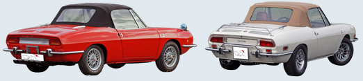 CK-Cabrio, Verdecke, Fiat 850 Spider ´65 -´75