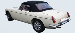 CK-Cabrio, Verdecke, MG-B  ´62 -´80  /  MG-C  3 litre ´67 -´69