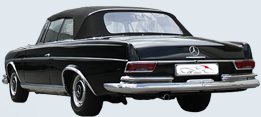 CK-Cabrio, Verdecke, Mercedes W111  ´61 -´71