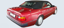 CK-Cabrio, Verdecke, Mercedes W 124 E-Klasse-Cabriolet ´91 -´97, rot