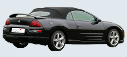CK-Cabrio, Verdecke, Mitsubishi Eclipse Spyder D50 ' 00 bis ' 05