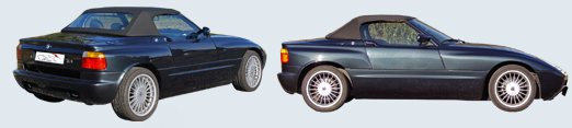 CK-Cabrio, Verdecke, BMW Z1 ´89 -´91