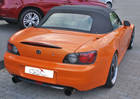 Honda S2000 mit PVC-Scheibe 1999 - 2002