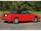3) Ford Mercury Capri Verdeck 1990 - 1994: Einteiliger Verdeckbezug mit Panorama-Heckscheibe von CK-Cabrio
