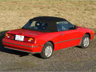 3) Ford Mercury Capri Verdeck 1990 - 1994: Einteiliger Verdeckbezug mit Panorama-Heckscheibe von CK-Cabrio