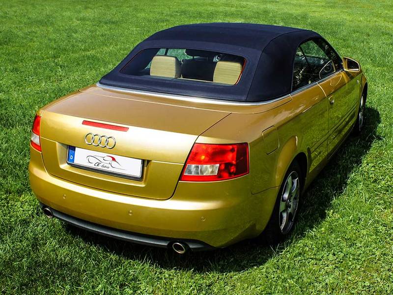 Nicht cabrio verdeck audi a4 schließt Audi A4