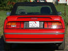 3) Ford Mercury Capri Verdeck 1990 - 1994: Einteiliger Verdeckbezug mit Panorama-Heckscheibe von CK-Cabrio