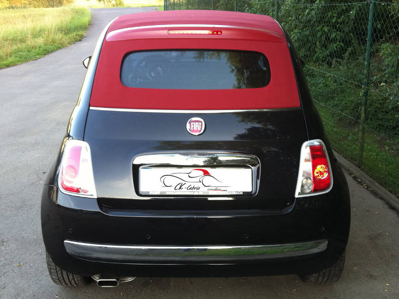 CK-Cabrio - Manufaktur für Cabrioverdecke: Fiat 500 C Retro Verdeck ab 2009