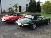 Jaguar E-Type Serie 3 V12 Verdeckbezug von CK-Cabrio