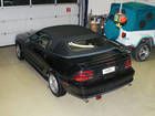 Ford Mustang IV CK-Cabrio AKUSTIK-Luxus-Verdeck während der Montage