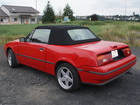 2) Ford Mercury Capri Verdeck 1990 - 1994: Verdeckbezug von CK-Cabrio